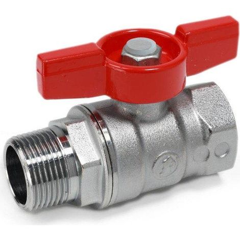 Giacomini R251D Vanne 1/2 pouce métal robuste (1/2)