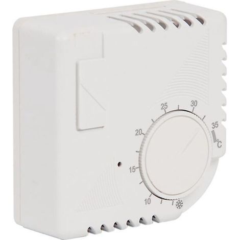 Raumthermostat, Fußbodenheizung, Warmwasserbereitung, zentrale Klimaanlage, mechanischer Schalter (1/4)