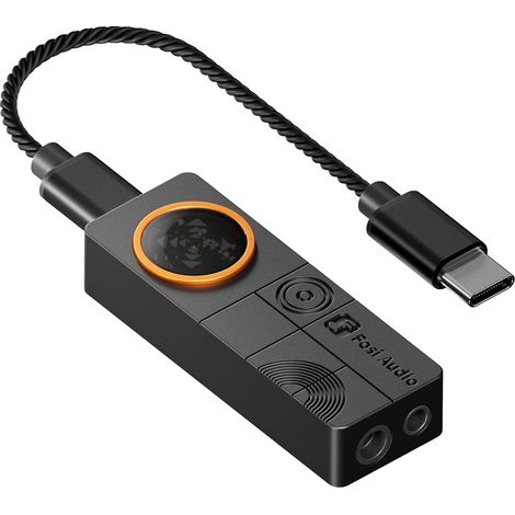 Amplificador de auriculares DAC, diseño portátil, compatible con alta resolución, DS3 Negro (1/2)