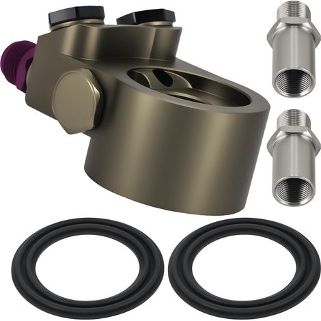 AN10 Oil Filter Adapter Kit for Subaru BRZ Toyota GT86 GR86 3/4-16UNF (1/5)