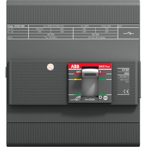 Interrupteur XT3D 250 4P FF 1SDA068211R1 ABB 068211 (1/3)