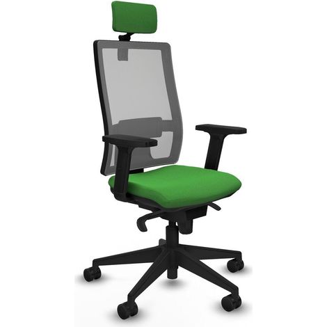 Piqueras et Crespo 2D066N2 Chaise de bureau verte (1/3)