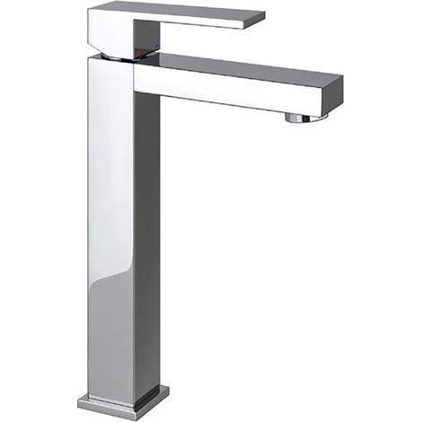 GRIFO MONOMANDO MODERNO SERIE BERLÍN PARA LAVABO CAÑO ALTO (1/2)