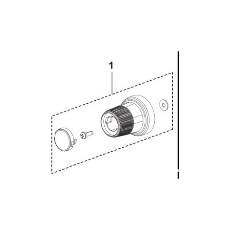 MANOPOLA 546092501 ORIGINALE HUSQVARNA
