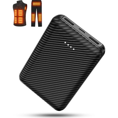 Banque d'alimentation légère USB 5 V 10 000 mAh pour gilet chauffant pantalon (1/5)