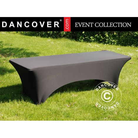 Cubierta flexible 244x75x74cm, Negro - Dancover (1/2)