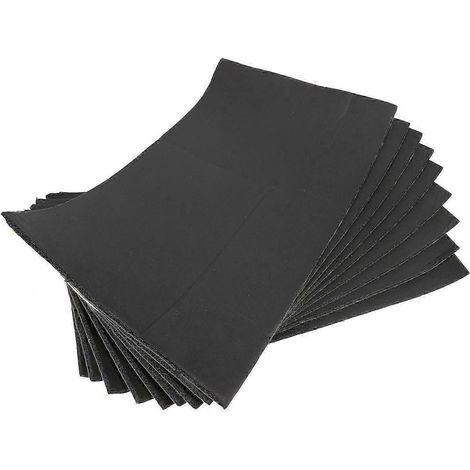 Lot de 9 pièces de mousse isolante insonorisante pour voiture et fourgonnette (30 cm x 50 cm x 6 mm). Accessoires d'insonorisation automobile de haute qualité. (1/5)