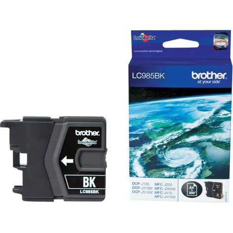 Brother LC985BK cartuccia d'inchiostro 1 pz Originale Nero (1/4)