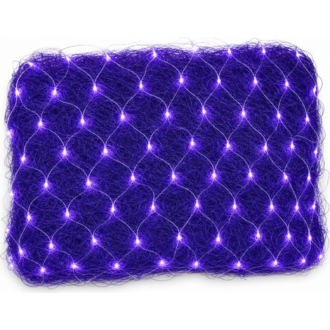 Filet Lumineux LED Bleu 24 V, 192 LED, Étanche, pour Jardin et Décoration Extérieure, sans Transformateur (1/5)