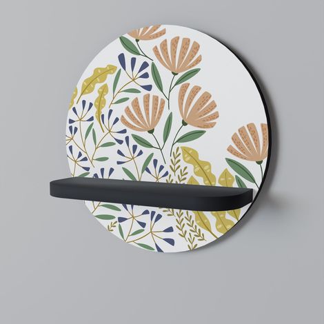 Estante redondo HELLO SPRING negro (1/5)