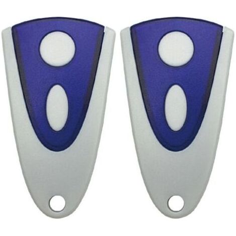 Pair Lot de 2 Émetteur Porte de Garage 433,92MHz Compatible avec Novoferm Novotron 502 MAX43-2 Novotron 512 MIX43-2 pour Novotron 522 Novoferm MNHS433-2 (1/5)