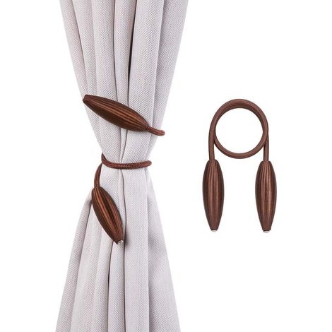 CSPARKV 1 Paire Embrasse Rideau Elastiques Tordre Boucle Rideau Tricotant Creative Rideau Corde Crochet Pince Clips de Rideau Décor Accessoires Chambre Attache Retenue Rideau Moustiquaire Draperie