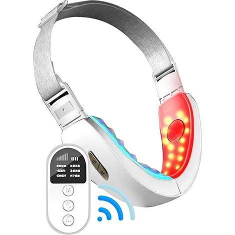 Elektrisches V-Face-Gesichtsmassagegerät mit LED-Beleuchtung, intelligenter Lifting-Funktion und 6 Modi