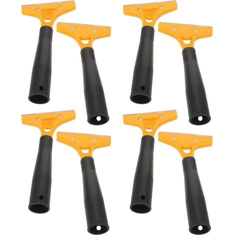 Kit de 8 Outils pour Calfeutrage – Spatule à Calfeutrer Multifonction Grattoir à Mastic Solide Outil à Joint D’Angle Ergonomique – Cuisine Salle de Bain Fenêtres et Rénovation (1/5)