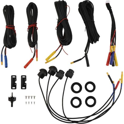 Sistema de cámara panorámica 360° para coche con pantalla multimedia Android, sistema multimedia Android para coche con cámara 360° 3D 1080p (1/5)