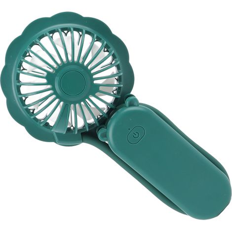 Tragbarer Ventilator mit 3 Geschwindigkeitsstufen, USB-Ladefunktion, faltbarem flexiblem Schlauch, Mini-Nackenventilator, tragbarer kabelloser Nackenventilator (faltbar). (1/5)