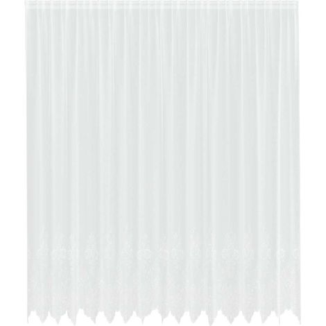 Rideaux avec des rideaux Blanc 500x100cm Polyester CFW25935 (1/5)