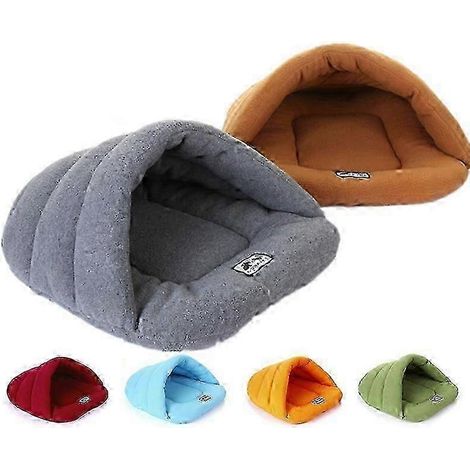 Pet Dog Cat Bed, Warm Kennel Nest, Cozy Pet Mat, Soft Sleeping Pad, Snuggle Blanket, Cotton-Padded Cushion for Puppy Kitten
