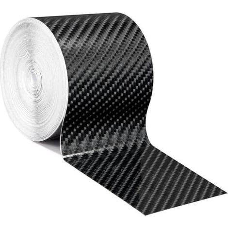 SABIR-Film adhésif 3D en fibre de carbone pour voiture, film de protection pour boîtier d'ordinateur de bord. (1/4)