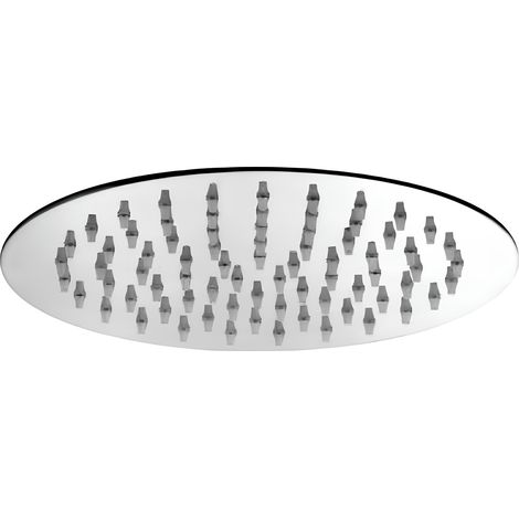 Pommeau de douche en laiton chromé 300 mm - Alpi Metal Slim