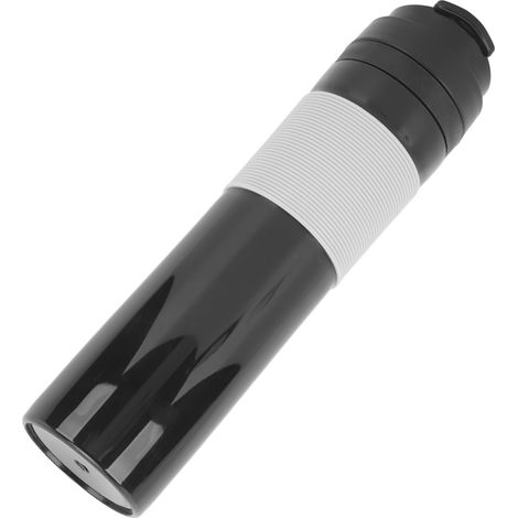 Cafetière de voyage portable à piston, étanche, 300 ml, noire, idéale pour les déplacements. (1/5)