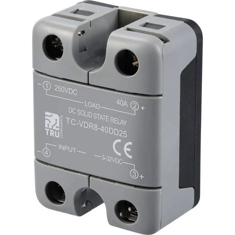 [NEUWERTIG] B-Ware Tru Components Halbleiterrelais Solid State Relais Gleichstromschaltung 40 A 250 V