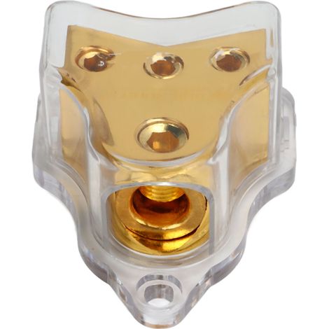 Bloc de distribution électrique 48V 150A 7 voies barre omnibus rouge et noire avec couvercle pour voiture camping-car camion bateau (1/5)