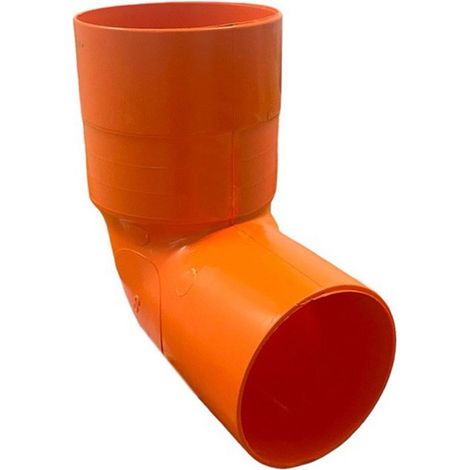 Curva wc - tipo alto in pvc : Modello - Semplice senza attacchi