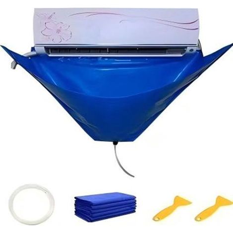 Kit de nettoyage pour climatiseur, comprenant un sac de nettoyage extra-large, Style 5 (1/5)