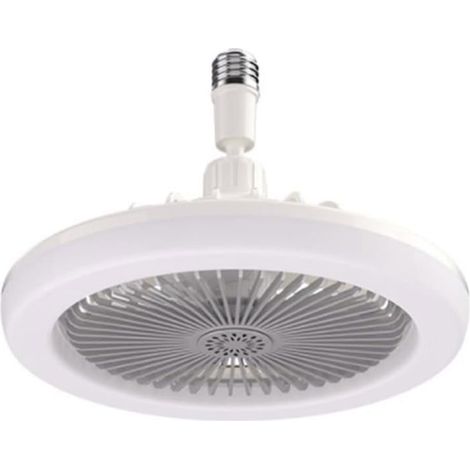 Ventilateur de plafond moderne avec lumière Ventilateurs de plafond à profil bas 2 en 1 avec 3 vitesses réglables (1/5)