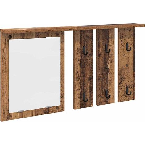 Maison Exclusive - Wandmontierter Kleiderständer mit Regal Althol