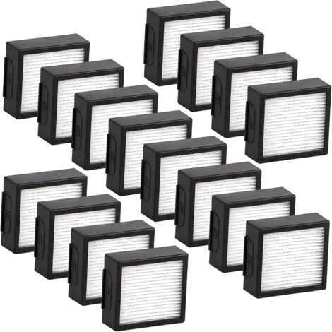 DTEKGAZ - (16 Stück) Combo J7+ Ersatz-HEPA-Filter, kompatibel mit HEPA-Filterzubehör für iRobot Roomba Combo J7+/Combo J9+ Saugroboter (1/4)
