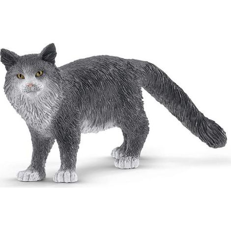 Schleich - Figurina del gatto Maine Coon - 13893