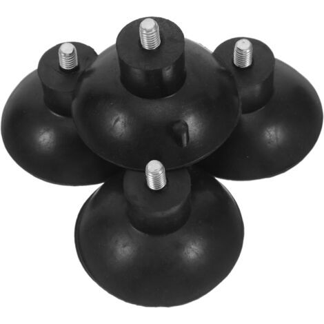 Lot De 4 Niveleurs De Pieds Pieds De Nivellement Pieds De Nivellement en Caoutchouc Patins De Meubles pour Armoire Table Rehausseur De Chaise (1/5)