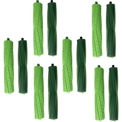 Set mit 6 Mehrflächen-Ersatzbürsten aus Gummi, Reinigungszubehör (1/5)