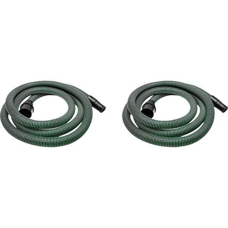 Tuyau de 5 m (2X) compatible avec le bac à poussière de l'aspirateur électrique FESTOOL (1/5)