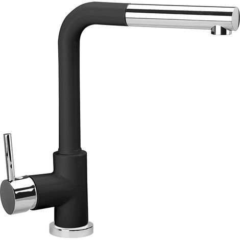 Miscelatore lavello Sconosciuta Plados Telma VEMIXEXTL UG 70 MICROULTRAGRANIT Elegant Miscelatore cucina - nero matt