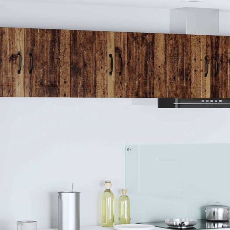 Wall Cabinet LUCCA 2 pcs Old Wood 30 x 31 x 40 cm vidaXL