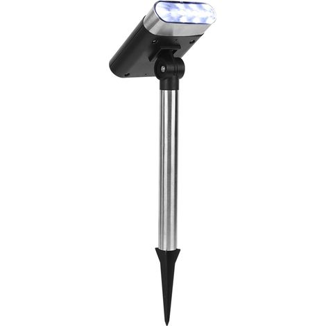 Outdoor Waterproof 3 LED Solar Power Spot Light Garden Yard Lawn Lamp Decoration (1/5)