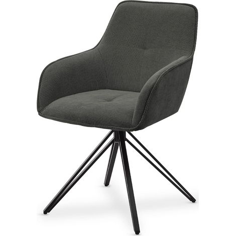 Sedia girevole Clyde con cavo (1/2)