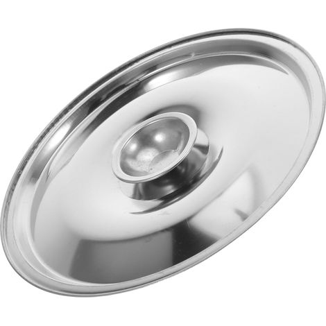 Couvecle de Pot à Épices en Acie Inoxydable 14 Cm, Couvecle pou Casseole, Outil D'assaisonnement ésistant et Facile à Nettoye, Accessoie la Cuisine Polyvalent pou Usage (1/4)