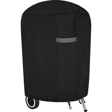 Runde Grillabdeckung (71 x 68 cm) mit Belüftungsschlitzen, robustes Oxford-Gewebe, wasserdicht, winddicht, UV-beständig, Schutzhülle für Grill und Barbecue. (1/5)