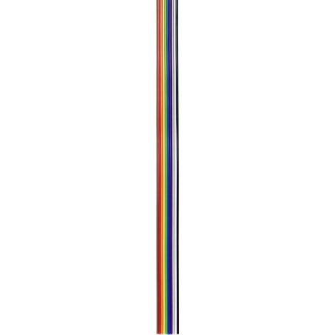 TRU COMPONENTS TC-7638576 Câble de données 10 x 1.27 mm multicolore 30 m R708111 (1/3)