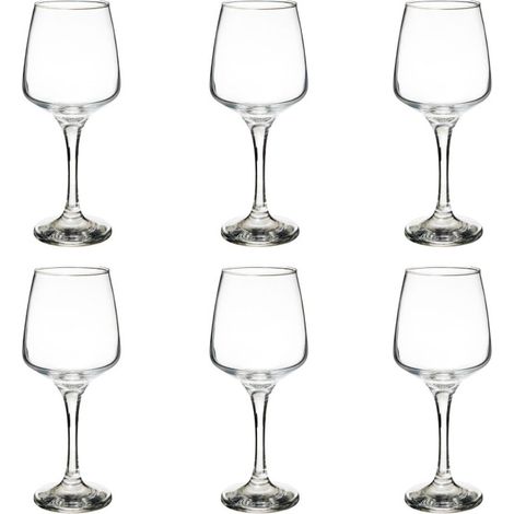 Lot de 6 Verres à Eau "Elaya" 33cl Transparent (1/2)