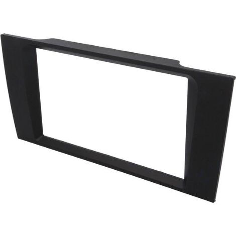 Facade autoradio 2DIN KA126B compatible avec Audi A4 B5 99-05 Noir