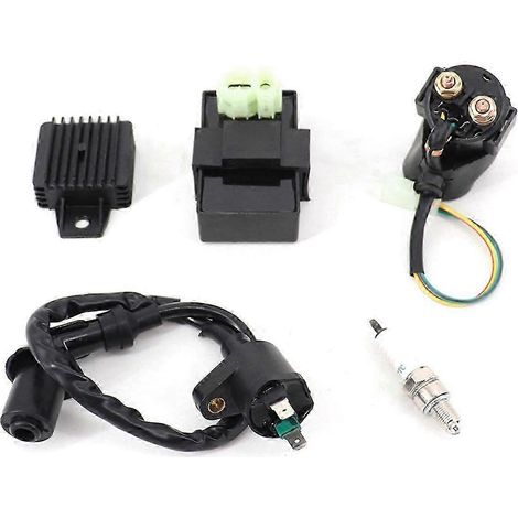 Zündspule & AC-CDI-Box 6-polig für GY6 4-Takt 50cc 125cc 150cc Edition 0724