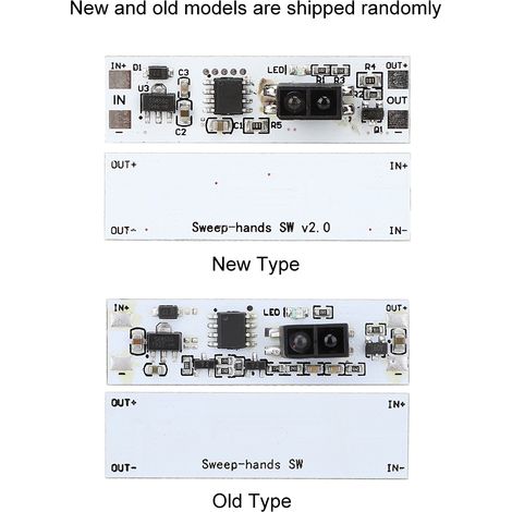 Module de capteur de reconnaissance de la main 5V 12V 24V (1/5)
