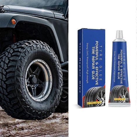 Solution anti-crevaison ultra-résistante pour pneus, 50 ml, adaptée à toutes les conditions météorologiques. (1/4)