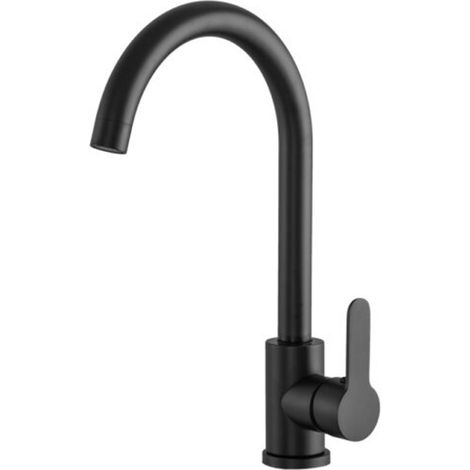 Anna - Hochdruck Einhebelmischer mit hohem Auslauf, Küche Armatur für kaltes / warmes Wasser, Waschtischarmaturen für Waschbecken Küchenarmatur 360° Wasserhahn Küche Mischbatterie (1/4)