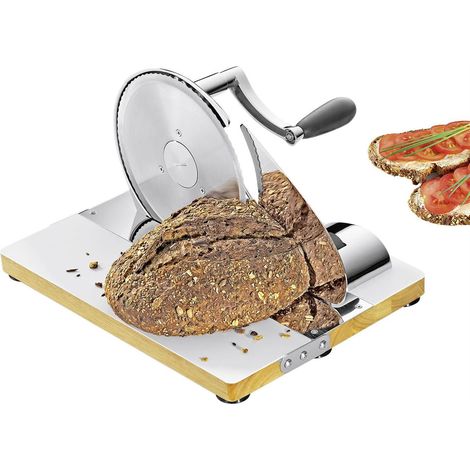 Zassenhaus Brotschneidemaschine Vintage manuell, chrom (1/5)